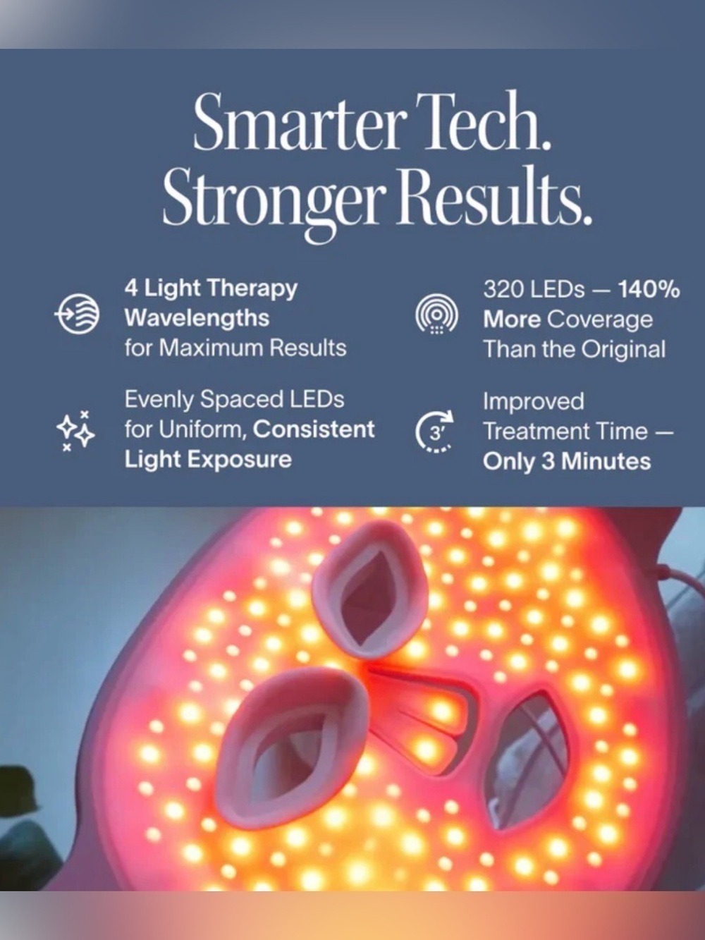 Solawave New Wrinkle Retreat PRO RedLight Therapy Mask - Picture 3 of 7